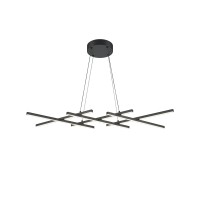 LED пендел MAYTONI MOD244PL-L50BK HALO