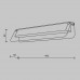 LED аплик MAYTONI MOD296WL-L10BS3K FLAT
