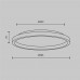 LED плафон MAYTONI MOD311CL-L40B3K ORIGN