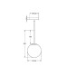 Пендел MAYTONI MOD321PL-01B BASIC FORM