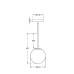 Пендел MAYTONI MOD321PL-01B1 BASIC FORM