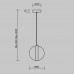 LED пендел MAYTONI MOD379PL-L6B2.7K MISTERIO
