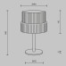 LED настолна лампа MAYTONI MOD496TL-L12BZK SCALA