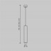 LED пендел MAYTONI P072PL-L12W3K-BS FOCUS LED