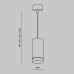 LED пендел MAYTONI P085PL-12W3K-B ORLO