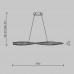 LED пендел MAYTONI P097PL-L36BS3K KRONE