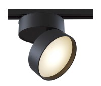 LED прожектор за монофазна шина Maytoni TR007-1-18W3K-B Onda Black Track Light Unity