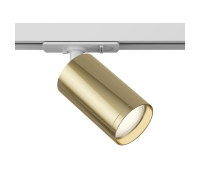 Прожектор за монофазна шина Maytoni TR020-1-U-GU10-WG White Brass Focus S Track Light Unity