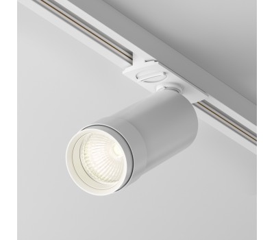 LED прожектор за монофазна шина Maytoni TR021-1-12B4K-Z-W Focus Zoom LED 12W 4000K White Track Light Unity