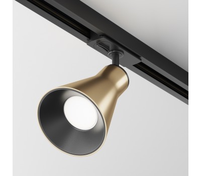 Прожектор за монофазна шина Maytoni TR022-1-GU10-MG Virar Satin Brass Track Light Unity