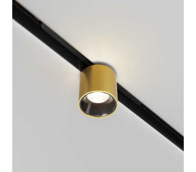 LED осветително тяло за магнитна шина MAYTONI TR132-2-7W3K-BS ALFA S Exility 6W 3000K Magnetic track Satin Brass
