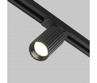 Прожектор за монофазна шина Maytoni TR218-1-GU10-BK Black Calipso Unity Track Light 