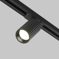 Maytoni TR218-1-GU10-BK Black Calipso Unity Track Light 