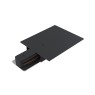 Захранване за монофазна тоководеща шина за вграждане Maytoni TRA002B-11B Unity Track Recessed Power Supply Black