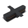 Прав конектор за монофазна тоководеща шина за вграждане Maytoni TRA002C-11B Unity Track Recessed Straight Connector Black