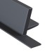 Крайна тапа за монофазна тоководеща шина за вграждане Maytoni TRA002EC-11B Unity Track Recessed End Cap Black