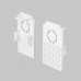 Maytoni TRA034EC-42W Exility Set of 2pc End Caps for recessed mounting track White