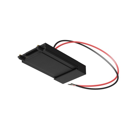 Захранване за магнитна шина за открит монтаж Maytoni TRA084B-11B Radity Power Connector Black