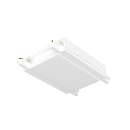 Електропроводима права връзка за магнитна шина за открит монтаж Maytoni TRA084C-11W Radity Straight Connector White