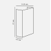 LED фасаден аплик NORDLUX 2518041203 FOLD 15