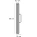 LED аплик за баня NORDLUX 2610241003 VIRELLE 50 LED аплик за баня NORDLUX 2610241003 VIRELLE 50