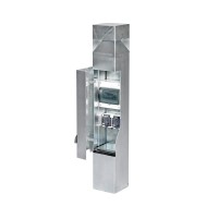 LED градински стълб с контакт NORLYS 893GA ARVIKA