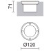 Луна за вграждане в земя NOVOLUX 379A-G31X1A-30 SIO ROUND
