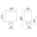 Аплик NOVOLUX 507B-G05X1A-35 + A27A-004-CB FIRENZE
