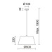 Пендел NOVOLUX 507G-G05X1A-09 + A32A-004-CC FIRENZE