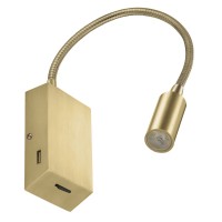 LED аплик с ключ и USB NOVOLUX 517E-L0103B-46 LEIDEN