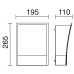 Аплик NOVOLUX 612A-G05X1A-32 PYRAMID