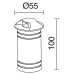 LED луна за вграждане в земя NOVOLUX 644B-L0203D-39 ARLET