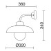 Градински аплик NOVOLUX 670A-G05X1A-33 ANECY