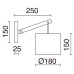 Аплик NOVOLUX 681A-G05X1A-02 BRITTA + A35C-004-CA BRITTA S