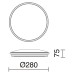 LED плафон за баня NOVOLUX 731B-L4118B-01 CARME IP44 CCT