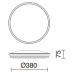 LED плафон за баня NOVOLUX 731C-L4130B-01 CARME IP44 CCT