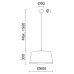 Пендел NOVOLUX 840A-G05X1A-55 SELMA