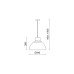 Пендел NOVOLUX 844A-G05X1A-BL VALAN