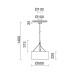 Пендел NOVOLUX 855D-G05X1A-02-SB DIAGONAL