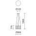 LED пендел NOVOLUX 908D-L0112B-RA VORADA