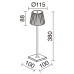 LED градинска настолна лампа с USB NOVOLUX 914A-L0103L-90 LITTA