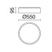LED плафон NOVOLUX 936C-L3136B-01 MOONLIGHT