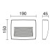 Фасаден аплик NOVOLUX 947B-L3109A-03 STORM