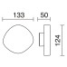 LED фасаден аплик NOVOLUX 952A-L3107A-04 CLOUD