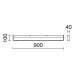 LED аплик за баня NOVOLUX 959B-L0230B-01 TILT