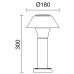 LED градински стълб NOVOLUX 976B-L33RCB-04 BUCKET 4000K DIMM