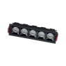 LED луна за вграждане NOWODVORSKI 10062 MIDI LED BLACK 20W 3000K