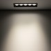 LED луна за вграждане NOWODVORSKI 10065 MIDI LED BLACK 20W 4000K