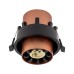 Луна за вграждане NOWODVORSKI 10801 MONO SLIDE BLACK/COPPER
