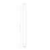 Пендел NOWODVORSKI 10820 FOURTY M WHITE